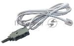 Соединительный шнур для плинтов, 2-х полюсный LSA/RJ12, 1.5м