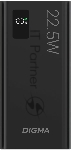 Портативный аккумулятор Digma DGPF30A 30000mAh QC3.0/PD3.0 22.5W 3A 4xUSB-A/USB-C черный