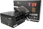 Блок питания Thermalright, 850W 80+ Bronze (ATX, 3.0, PCIe 5.0, Full modular, 1x24(20+4)pin, 2xCPU 8(4+4)pin, 4xPCIe*2 8(6+2)pin, 3xSATA3, 1x12+4pin (12VHPWR PCIe 5.0 12+4pin 600mm), 3xMOLEX4pin, Active, 120x120мм, 150x140x86mm, APFC, black)