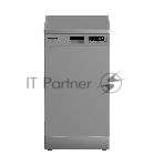Посудомоечная машина HOTPOINT HFS 1C57 S, серебристый, 44.8 см, 10 компл., 49 дБ, класс A