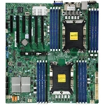 Материнская плата Supermicro MBD-X11DPI-N-B, LGA 3647, Intel C621, 16xDDR4, 14xSATA, 1xM.2, 6xPCI-E 3.0 (x16, x8), 2x 1Gb LAN, 1xVGA, 4xUSB-A 2.0, 3xUSB-A 3.2 Gen 1, 2xCOM, E-ATX, Bulk