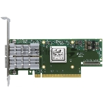Сетевая карта Mellanox ConnectX-6 VPI adapter card, 100Gb/s (HDR100, EDR IB and 100GbE), dual-port QSFP56, PCIe3.0/4.0 x16, tall bracket