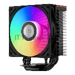 Кулер для процессора PCCooler RT400 DIGITAL ARGB BK