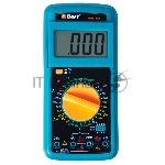 Мультиметр Bort BMM-1000N [91271143] { Диапазон постоянного напряжения 0-1000 тип, диапазон постоянного тока 0-20 тип, диапазон переменного напряжения 0-750 тип, 0.3 кг, набор акс 4 шт }