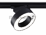 Трековый однофазный светодиодный светильник Ambrella light GL6868 BK черный LED 15W 4200K D115*80
