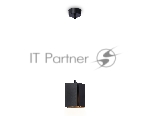 Светильник подвесной TN5125 BK черный E27 max 40W 80*80*1150