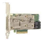 Контроллер MegaRAID 9460-8I SGL (05-50011-02), PCIe 3.1 x8 LP, SAS/SATA/NVMe, RAID 0,1,5,6,10,50,60, 8port(2 * int SFF8643), 2Gb Cache, 3508ROC