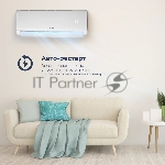 Кондиционер сплит-система Coolfort CF-4103 12000 BTU, 35 м², 37 дБ, охлаждение, обогрев, белый, вид 16
