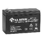 Аккумулятор B.B. Battery series BP, BP7-12, voltage 12V, capacity 7Ah (discharge 20 hours), max. discharge current (5 sec.) 105A, max. charge current 2.1A, lead-acid AGM type, T2 terminals, LxWxH 151x65x98mm, weight 2.54kg, service life 10 years