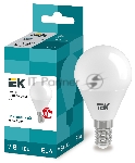 Лампа Iek LLE-G45-7-230-40-E14 светодиодная ECO G45 шар 7Вт 230В 4000К E14 IEK