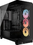 Корпус Corsair iCUE Link 4500X LX-R RGB Black, Midi-Tower, чёрный, 3 x 120 мм