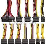 Блок питания серверный 400W ExeGate EX292186RUS ServerPRO-2U-400ADS (2U, APFC, КПД 85% (80 PLUS Bronze), 6см ball bearing fan, 24pin, 2x8pin, 5xSATA, 3xIDE)