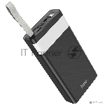 Портативный аккумулятор Hoco J73 30000mAh, 2A, черный (39414)