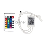 Контроллер инфракрасный LED RGB (IR) 12 V/6 A инфракрасный (IR) LAMPER
