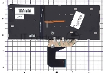 Клавиатура для ноутбука Asus UX460U UX460UA черная с подсветкой