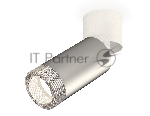 Светильник Ambrella Light XM6324031 SSL/WH/CL серебро песок/белый/прозрачный (A2220, C6324, N6150)