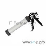 Пистолет STAYER "PROFI" 0673-60 закрытый, для туб, алюминиевый корпус, 600мл