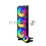 Система охлаждения PCCooler DA360 Pro ARGB черный 120мм алюминий+медь 2200rpm 33.7db 4-pin 300W