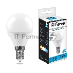 Лампа светодиодная Feron LB-95 7W 230V E14 6400K G45