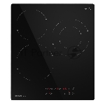 Электрическая варочная поверхность HOMSair HVC43DBK, 3 конфорки, с зоной расширения, стеклокерамика, 4800 Вт