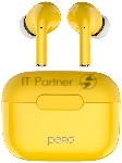 Беспроводные наушники PERO TWS06 COMFORT Yellow