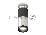 Светильник Ambrella Light XS6305100 PSL/DCH/PBK серебро полированное/черный хром/черный полированный MR16 GU5.3