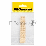 Колодка клеммная КВ-10 PROconnect, 10А, 10 мм², индивидуальная упаковка, 1 шт.