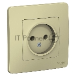 Розетка СП Blanca 16А 250В без шторок без заземл. беж. SchE BLNRS000017