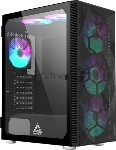 Компьютерный корпус Montech X3 MESH черный без БП ATX 6x120мм 2xUSB3.0 1xUSB3.1 audio bott PSU
