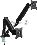 Кронштейн для мониторов Arm Media LCD-T22 черный 15"-32" макс.14кг настольный поворот и наклон верт.перемещ.