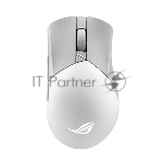 Мышь беспроводная/проводная ASUS P711 ROG Gladius III белый, 36000 dpi, радиоканал, Bluetooth, USB, кнопки - 6