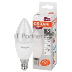 Лампа светодиодная LED Value LVCLB60 7SW/865 свеча матовая E14 230В 10х1 RU OSRAM 4058075579033