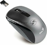 Мышь беспроводная Genius NX-7010 серый, 1200 dpi, радиоканал, USB, кнопки - 3