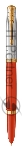 Ручка перьевая Parker 51 Premium (CW2169071) Red Rage GT F сталь нержавеющая подар.кор.