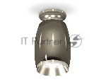 Светильник Ambrella Light XS1123040 DCH/PSL черный хром/серебро полированное MR16 GU5.3 (N6903, C1123, N7032)