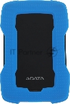 Внешний HDD 2.5" ADATA HD330, 2TB, USB 3.2 Gen 1 Type-A, 5400 rpm, синий