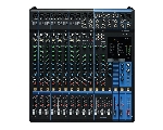 Пульт Yamaha [MG16XU] 16-канальный микшерный пульт: макс. 10 микрофонных/16 линейных входов (8 моно + 4 стерео)/4 групповые шины + 1 стереошина/4 шины AUX, Микрофонные предусилители D-PRE, Фантомное питание +48 В, эффекты: SPX с 24 программами, И