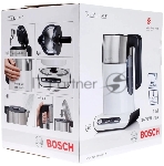 Чайник электрический Bosch TWK8611P белый/серебристый, 1.5 л, 2400 Вт, скрытый нагревательный элемент, поддержание температуры, вид 8