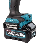 Дрель-шуруповерт Makita HP001GD201, 40 В, 2,5 Ач, 140 Нм, бесщеточный, ударный, вид 10