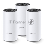 Бесшовный Mesh роутер TP-Link Deco M4 (DECO M4(3-PACK)) AC1200 10/100/1000BASE-TX (упак.:3шт)