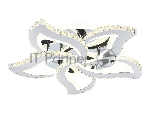 Управляемый светодиодный светильник Ambrella light FA1723/5 CH хром 105W 3000K/4200K/6400K 550*540*90 (ПДУ РАДИО 2.4G)