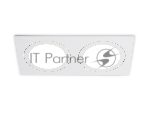 Светильник Ambrella light TN6612/2 WH белый IP44 GX53/2 max 15W 215*110*24