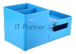 Органайзер настольный Deli EZ25130 Rio 4 отделения 175x90x92мм, голубой, пластик, вид 9