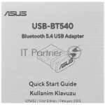 Беспроводной сетевой адаптер ASUS USB-BT540