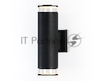 Светильник Ambrella light ST3821/2 BK/CL черный/прозрачный IP54 GU10/2 max 35W 310*90*160