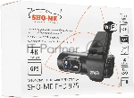 Видеорегистратор Sho-Me FHD-975, 3840x2160, 3.59", с камерой заднего вида, GPS, Wi-Fi, G-сенсор, датчик движения, вид 4