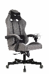 Кресло игровое Knight Terminator серый Light-19, крестов. металл
