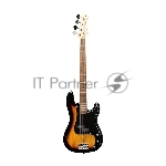 Бас-гитара STAGG SBP-30 SNB 4-х струнная форма Precision Bass, корпус павловния, гриф клен, накладка грифа палисандр, 20 ладов, мензура 867 мм, колки никелированные, бридж PB Classic, звукосниматели 1xPB, регуляторы 1x громкости, 1x тона, цвет Sunburst