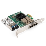 Комплект: Сетевой адаптер SFP ExeGate EXE-82576-F2 + 2xТрансивер Single-Mode до 20км ExeGate EXT-1G-SM1310-LC2-20KM (EX296229RUS: PCI-E x1 v2.0, порты 2x SFP (10/100/1000Mb/s), Gigabit Server NIC Intel Chipset 82576-F2 + 2xEX298328RUS: Tx:1310/Rx:1310 нм, до 20 км, разъем Duplex LC)