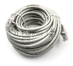 Патч-корд Buro UTP cat.5e 15м серый RJ-45 (m)-RJ-45 (m)